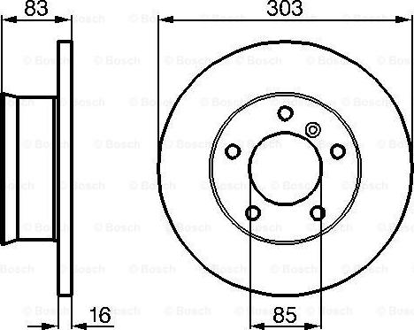 BOSCH 0 986 479 C84 - Discofreno www.autoricambit.com