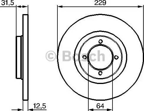 BOSCH 0 986 478 180 - Discofreno www.autoricambit.com