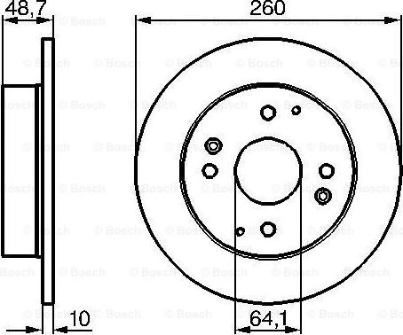 BOSCH 0 986 478 172 - Discofreno www.autoricambit.com