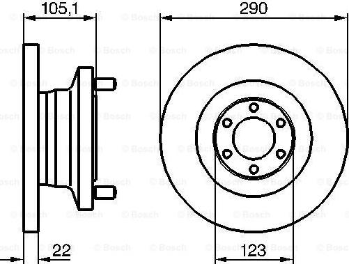 BOSCH 0 986 478 885 - Discofreno www.autoricambit.com