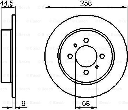 BOSCH 0 986 478 836 - Discofreno www.autoricambit.com