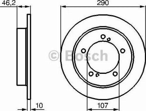 BOSCH 0 986 478 838 - Discofreno www.autoricambit.com