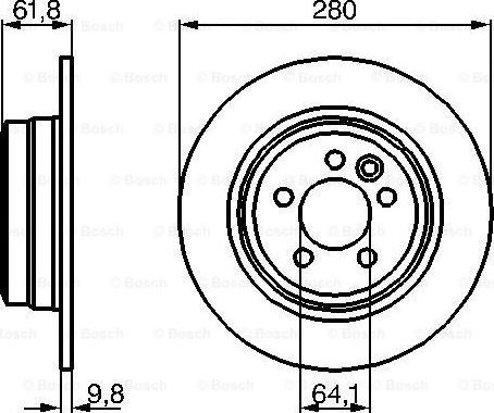 BOSCH 0 986 478 837 - Discofreno www.autoricambit.com