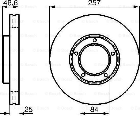 BOSCH 0 986 478 397 - Discofreno www.autoricambit.com