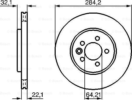 BOSCH 0 986 478 314 - Discofreno www.autoricambit.com