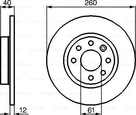 BOSCH 0 986 478 386 - Discofreno www.autoricambit.com