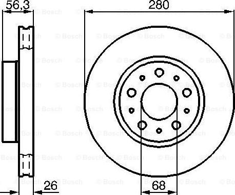 BOSCH 0 986 478 298 - Discofreno www.autoricambit.com