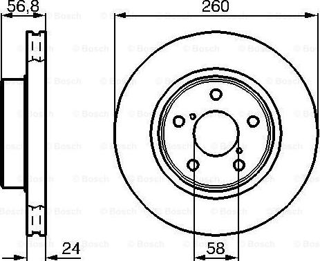 BOSCH 0 986 478 293 - Discofreno www.autoricambit.com