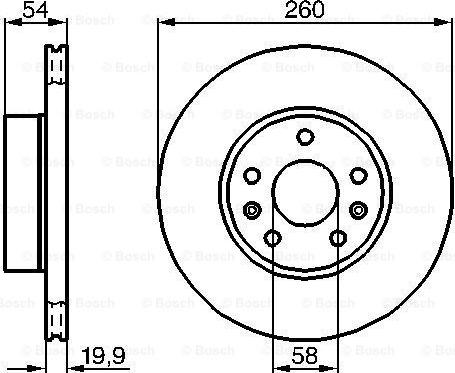 BOSCH 0 986 478 218 - Discofreno www.autoricambit.com