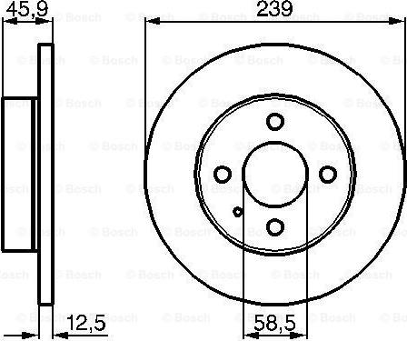 BOSCH 0 986 478 212 - Discofreno www.autoricambit.com