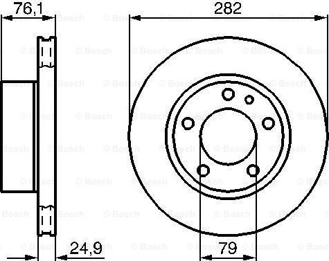 BOSCH 0 986 478 217 - Discofreno www.autoricambit.com