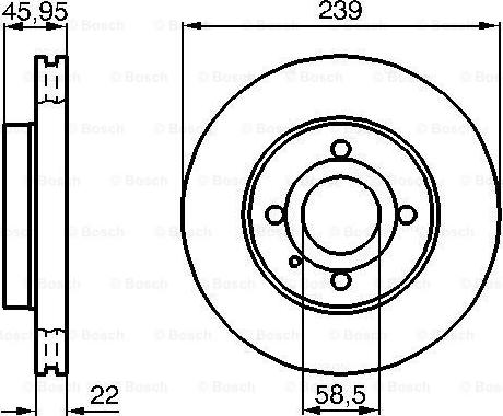 BOSCH 0 986 478 228 - Discofreno www.autoricambit.com