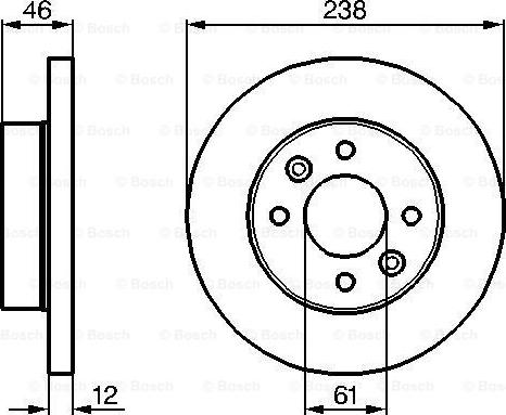 BOSCH 0 986 478 274 - Discofreno www.autoricambit.com