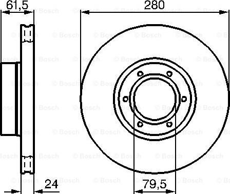 BOSCH 0 986 478 745 - Discofreno www.autoricambit.com