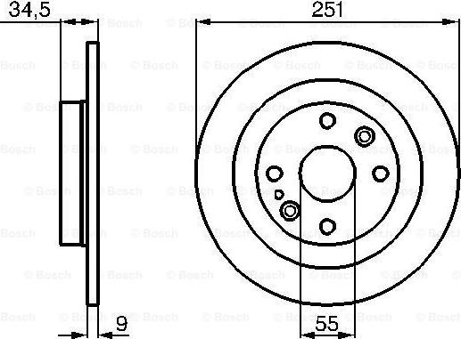 BOSCH 0 986 478 701 - Discofreno www.autoricambit.com