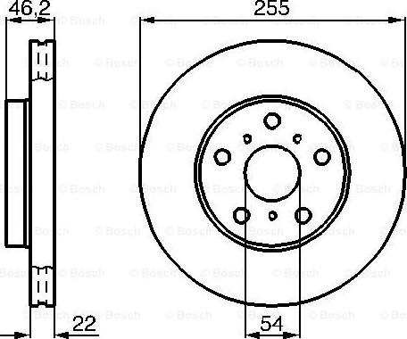 BOSCH 0 986 478 725 - Discofreno www.autoricambit.com