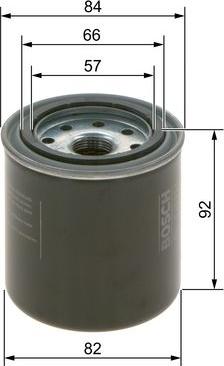 BOSCH 0 986 4B2 039 - Filtro carburante www.autoricambit.com