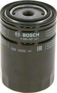 BOSCH 0 986 4B7 021 - Filtro olio www.autoricambit.com