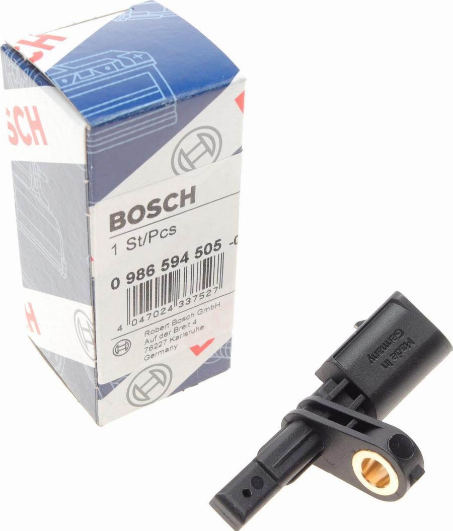 BOSCH 0 986 594 505 - Sensore, N° giri ruota www.autoricambit.com