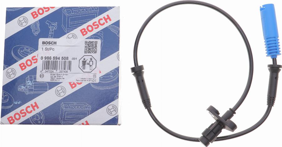 BOSCH 0 986 594 508 - Sensore, N° giri ruota www.autoricambit.com