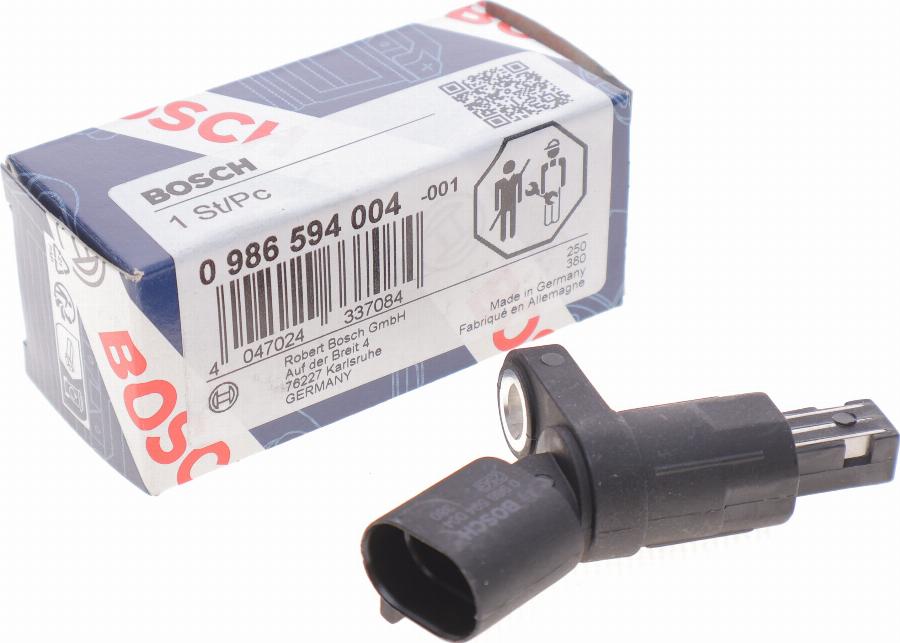 BOSCH 0 986 594 004 - Sensore, N° giri ruota www.autoricambit.com