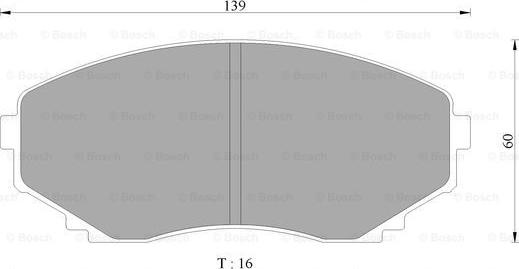 BOSCH 0 986 505 941 - Kit pastiglie freno, Freno a disco www.autoricambit.com