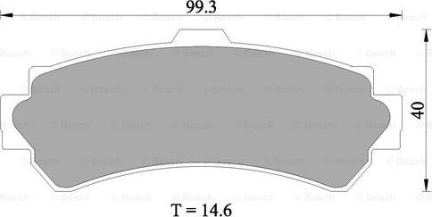 BOSCH 0 986 505 976 - Kit pastiglie freno, Freno a disco www.autoricambit.com