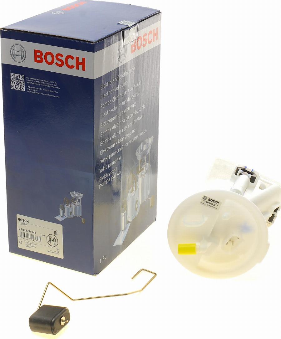 BOSCH 0 986 580 944 - Gruppo alimentazione carburante www.autoricambit.com