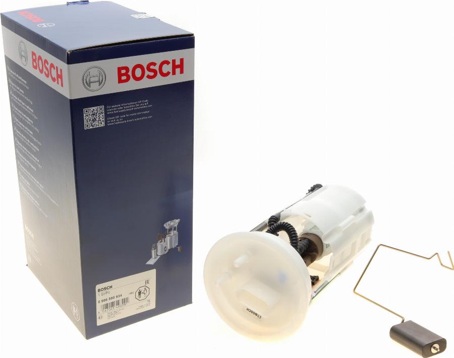 BOSCH 0 986 580 934 - Gruppo alimentazione carburante www.autoricambit.com