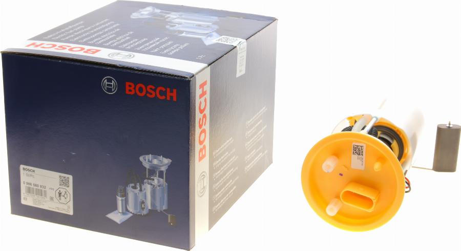 BOSCH 0 986 580 832 - Gruppo alimentazione carburante www.autoricambit.com