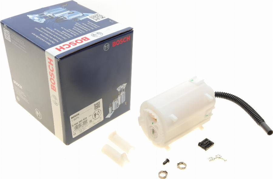 BOSCH 0 986 580 824 - Pompa carburante www.autoricambit.com