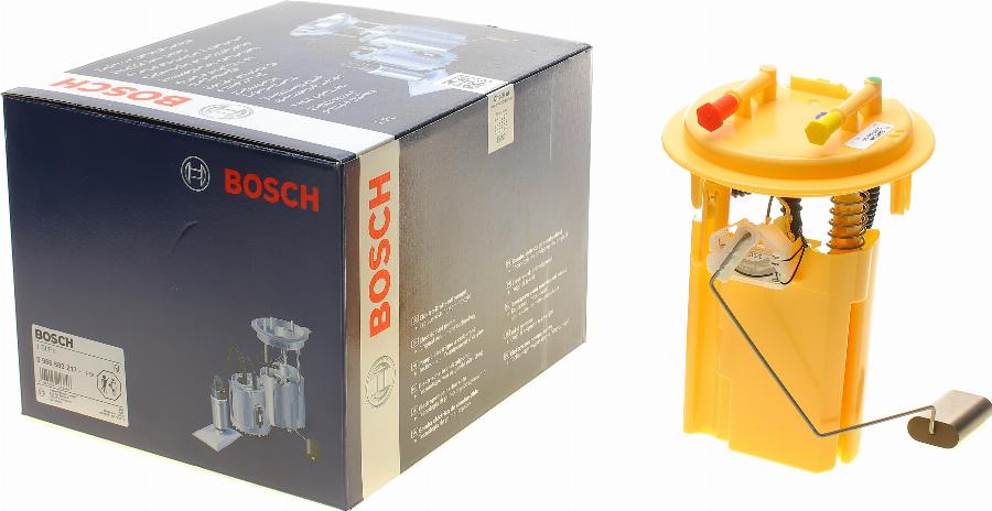 BOSCH 0 986 580 217 - Gruppo alimentazione carburante www.autoricambit.com