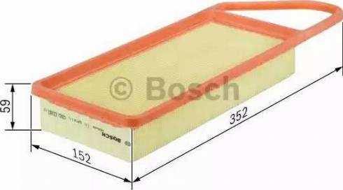 BOSCH 0 986 626 853 - Filtro aria www.autoricambit.com