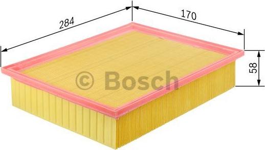 BOSCH 0 986 626 868 - Filtro aria www.autoricambit.com