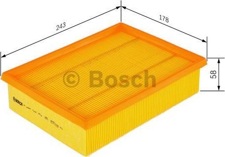 BOSCH 0 986 626 805 - Filtro aria www.autoricambit.com