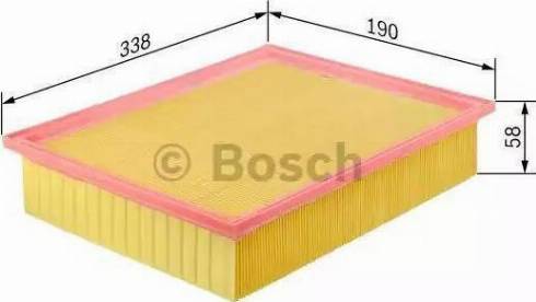 BOSCH 0 986 626 832 - Filtro aria www.autoricambit.com