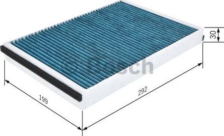 BOSCH 0 986 628 532 - Filtro, Aria abitacolo www.autoricambit.com