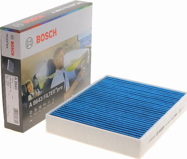 BOSCH 0986628643 - Filtro, Aria abitacolo www.autoricambit.com