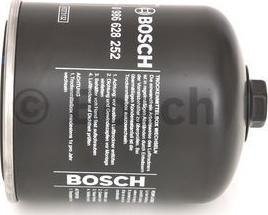 BOSCH 0 986 628 252 - Cartuccia essiccatore aria, Imp. aria compressa www.autoricambit.com