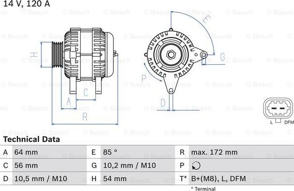 BOSCH 0 986 049 990 - Alternatore www.autoricambit.com