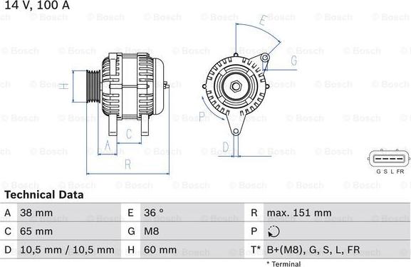 BOSCH 0 986 049 940 - Alternatore www.autoricambit.com