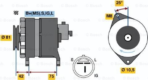 BOSCH 0 986 044 991 - Alternatore www.autoricambit.com