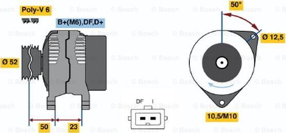 BOSCH 0 986 044 681 - Alternatore www.autoricambit.com