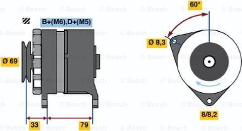 BOSCH 0 986 044 781 - Alternatore www.autoricambit.com