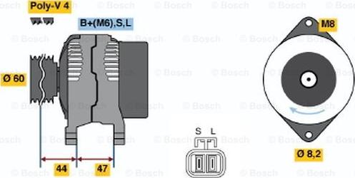 BOSCH 0 986 045 941 - Alternatore www.autoricambit.com