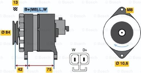 BOSCH 0 986 041 791 - Alternatore www.autoricambit.com