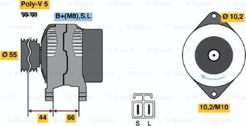 BOSCH 0 986 042 921 - Alternatore www.autoricambit.com