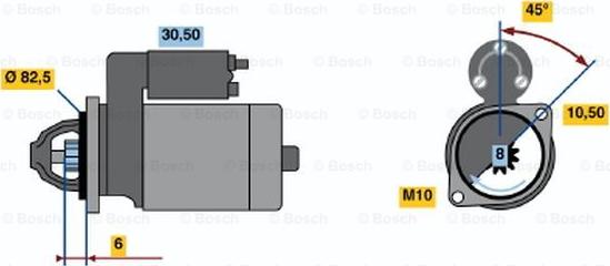 BOSCH 0 986 014 211 - Motorino d'avviamento www.autoricambit.com