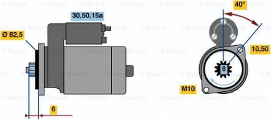 BOSCH 0 986 014 221 - Motorino d'avviamento www.autoricambit.com