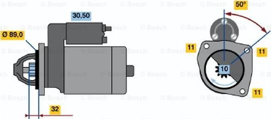 BOSCH 0 986 018 240 - Motorino d'avviamento www.autoricambit.com